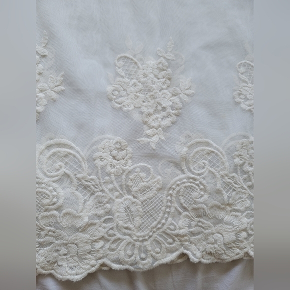 Banana  REPUBLIC 》Gorgeous Sheer Lace  Sleeveless Top fairycore - Picture 5 of 7